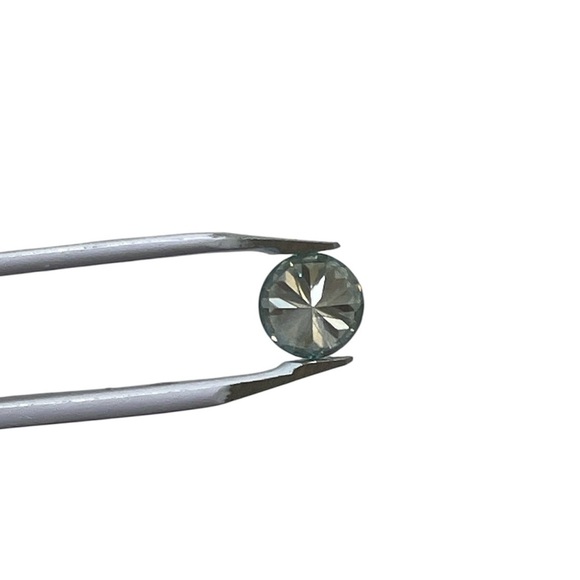 Ice Blue Moissanite Real Gemstone 1ct 6.5mm Loose Stone - Picture 9 of 10